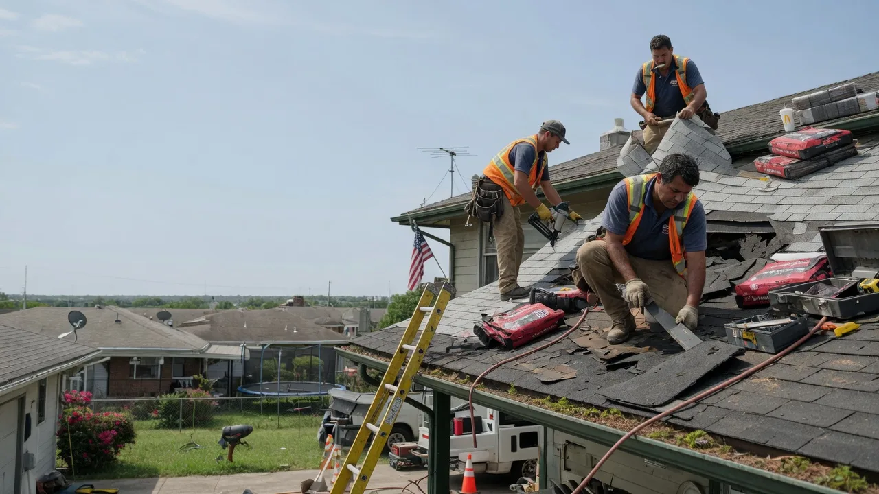 Roof Repair in Checotah, OK near me
